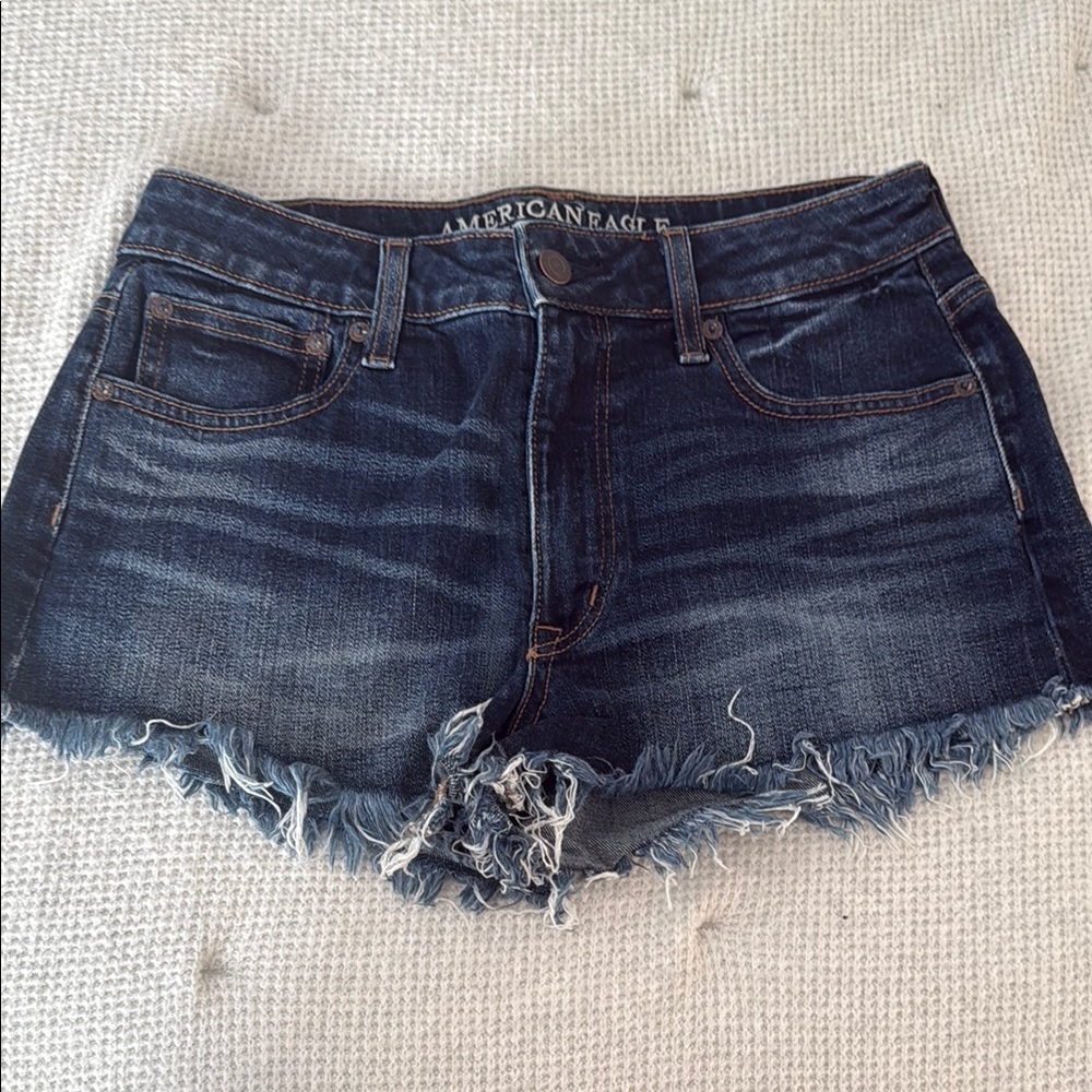 American Eagle Outfitters Women's Blue Denim Shorts